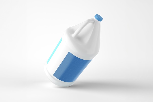 Mockup van bleekmiddel