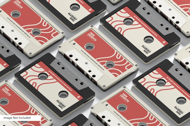 Mockup van de cassette