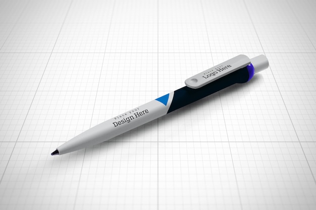 Mockup van de pen