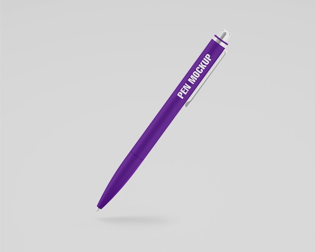 PSD mockup van de pen