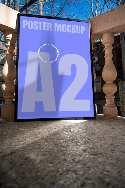 Mockup van de poster