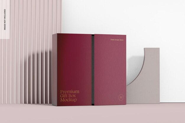 Mockup van de Premium Gift Box Front View