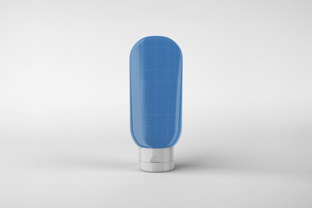 Mockup van de shampoo-buis