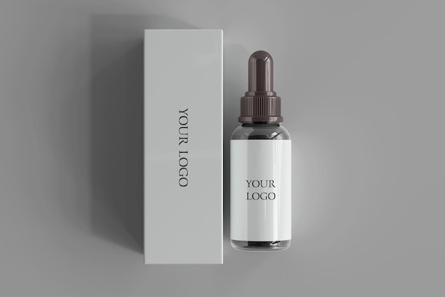 Mockup van de sprayfles