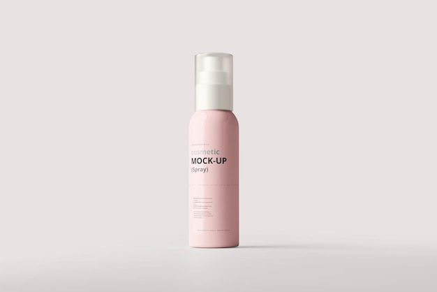 MOCKUP van de spuitfles