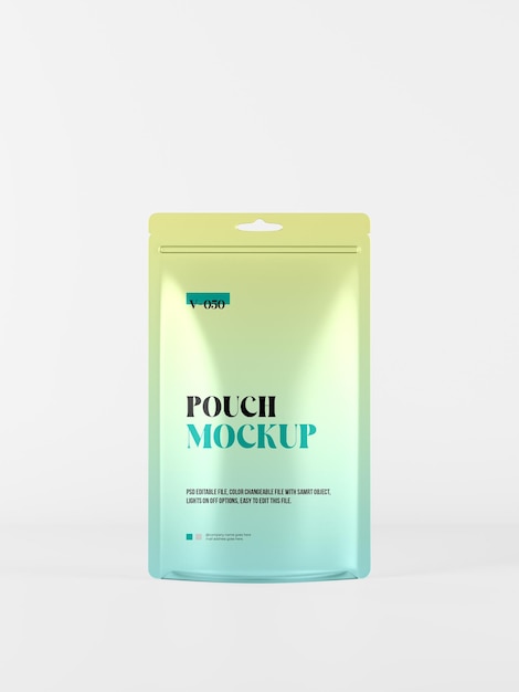 Mockup van de tas