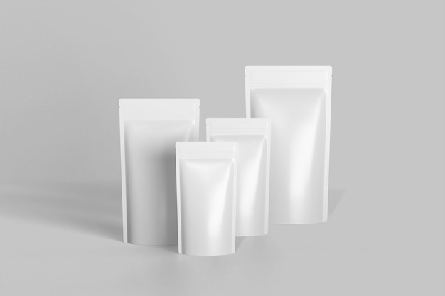 Mockup van de verpakking van de tas