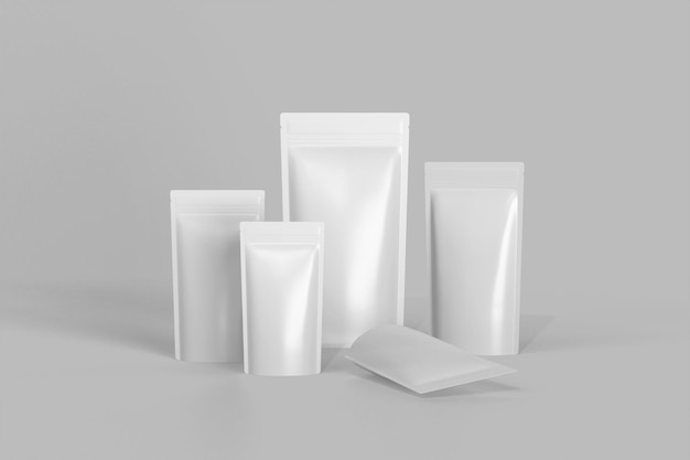 Mockup van de verpakking van de tas