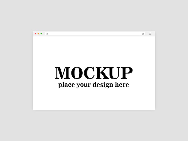 PSD mockup van de website