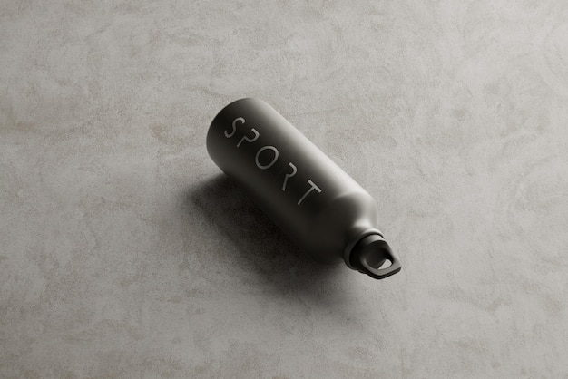 Mockup van een cosmetische fles
