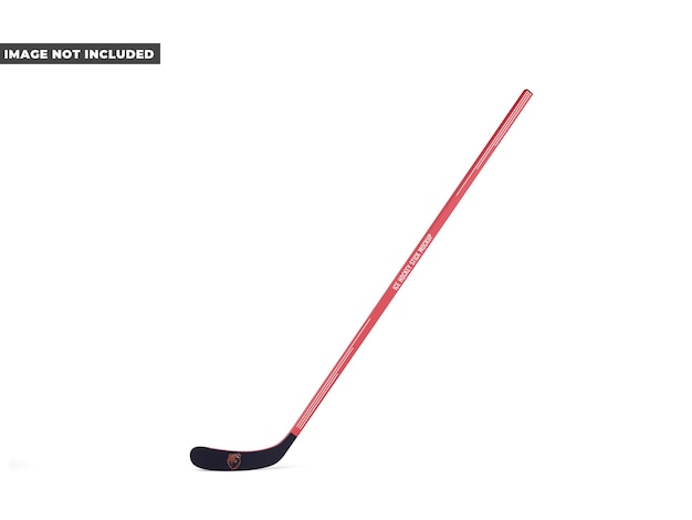 PSD mockup van een ijshockeystick