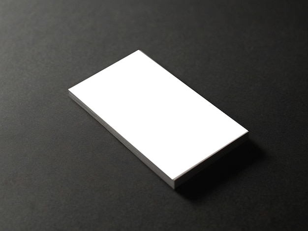 Mockup van een visitekaartje