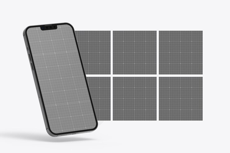 Mockup van het ontwerp van sociale media