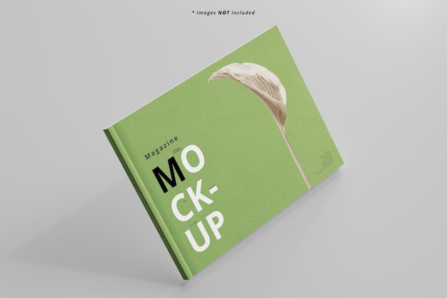 Mockup van het tijdschrift Landscape