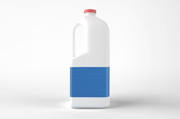 Mockup van melk