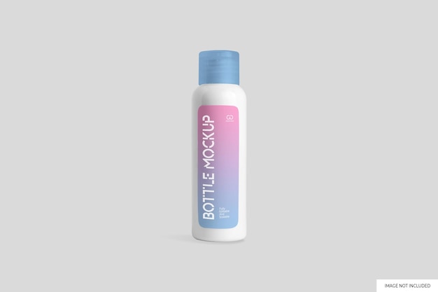 Mockup van plastic fles