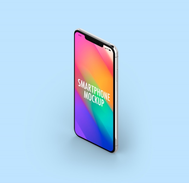 PSD mockup van smartphone