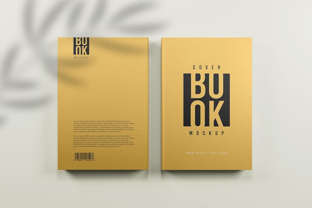 Mockup voor boekomslag