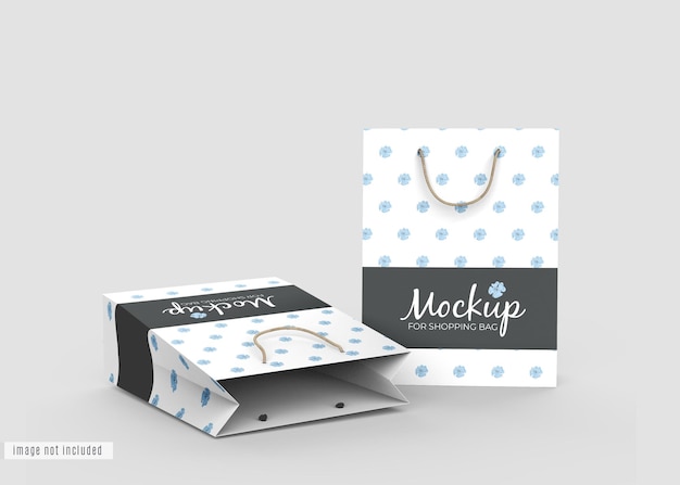 Mockup voor boodschappentas