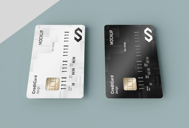 Mockup voor creditcard