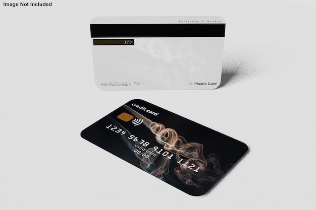 Mockup voor creditcardontwerp