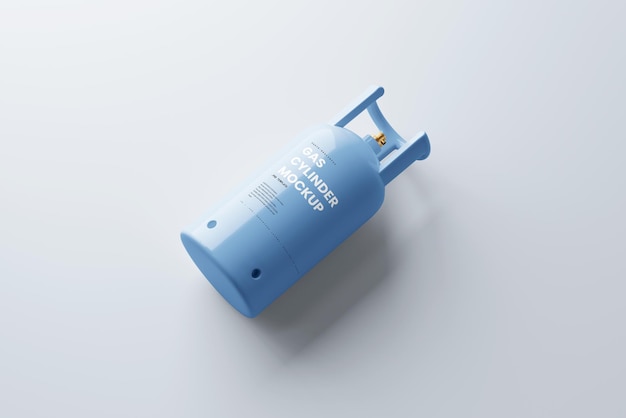 Mockup voor gasflessen