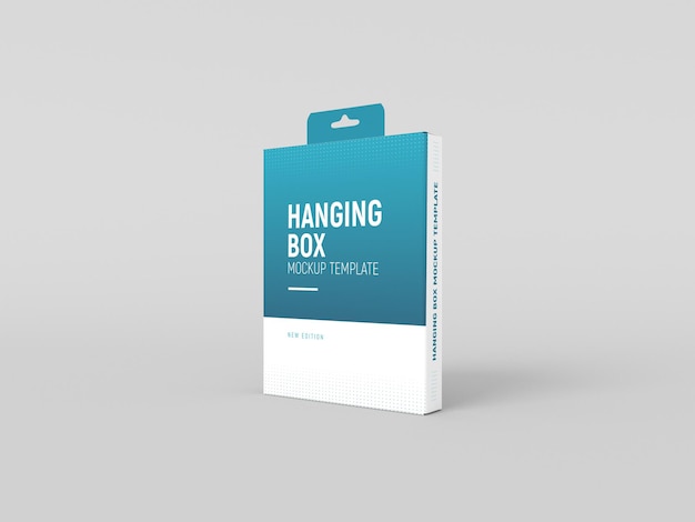 Mockup voor hangende dozen