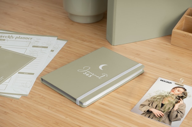 PSD mockup voor huwelijksplanner