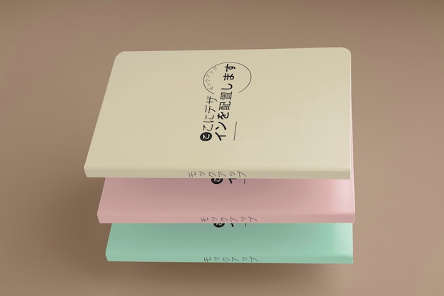 Mockup voor Japanse boekomslag