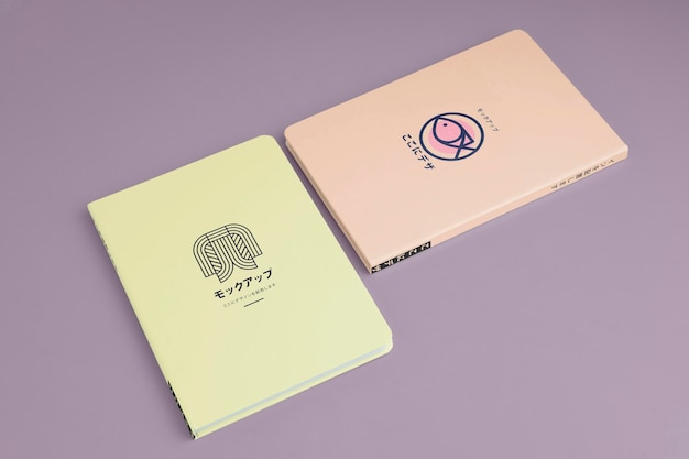 Mockup voor Japanse boekomslag
