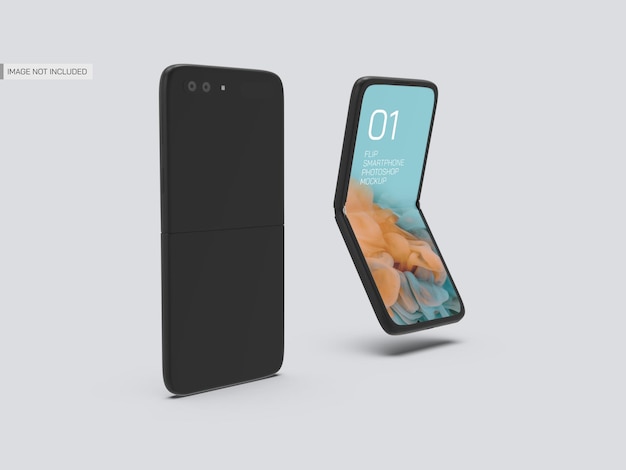 Mockup voor mobiele telefoons