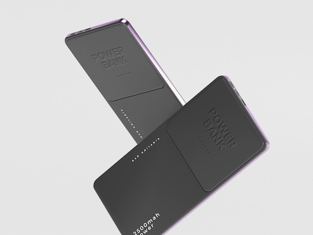 Mockup voor powerbank