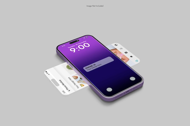 Mockup voor smartphoneapparaten