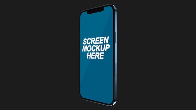 Mockup voor smartphonescherm