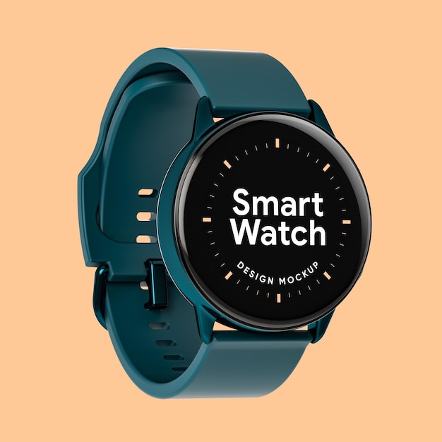 PSD mockup voor smartwatch-apparaten