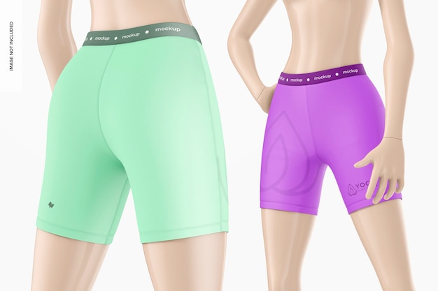 Mockup voor sportshorts