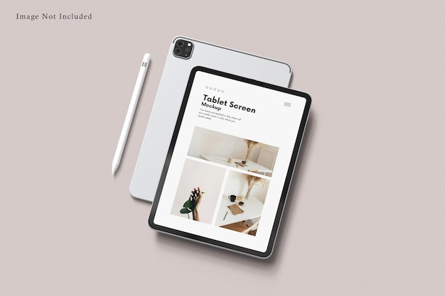 Mockup voor tablets