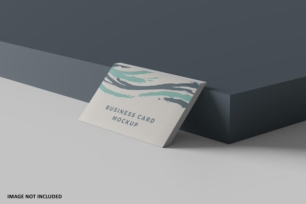 Mockup voor visitekaartjes