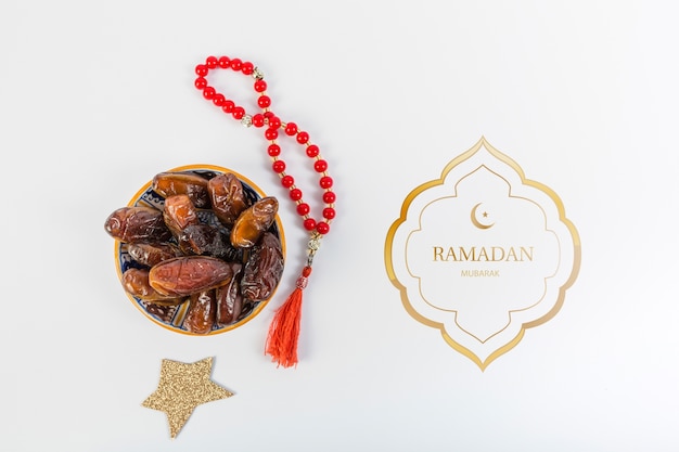 mockup with ramadan concept