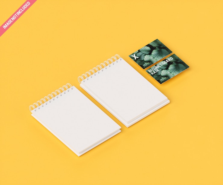 PSD mockup wizytówki