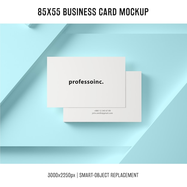 Mockup wizytówki
