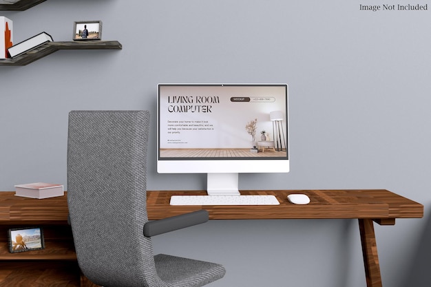 Mockup żywego pulpitu