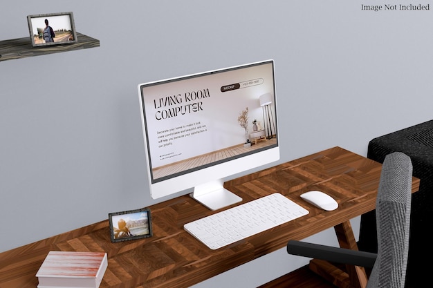 Mockup żywego pulpitu