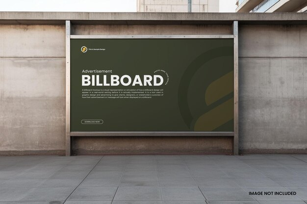 Mockups van billboards