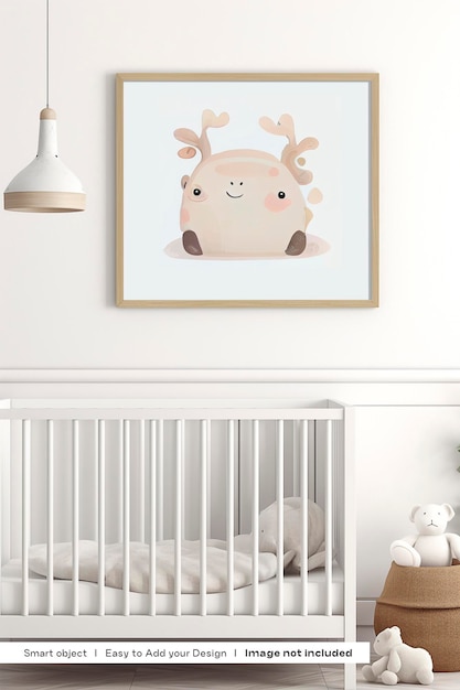 Mockups voor babykamers