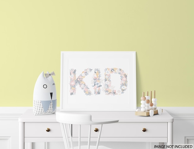 Mockups voor kinderkamer