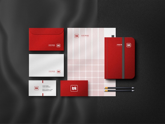 Mockups voor stationaire sets