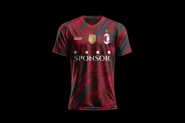 Mockupy koszul sportowych
