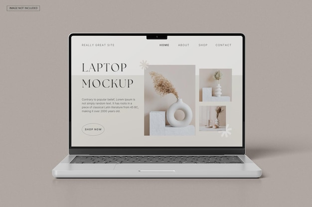 Mockupy laptopów