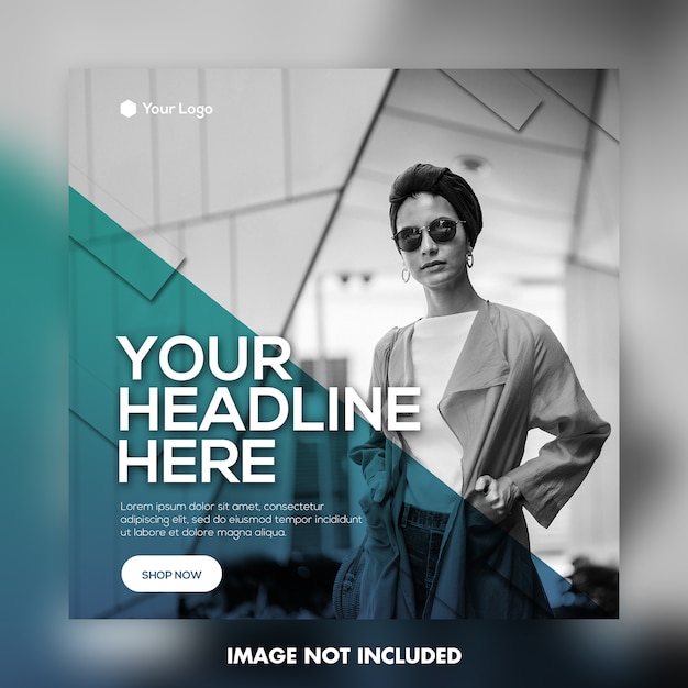 PSD mode instagram post banner